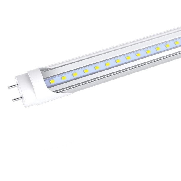 Light Up Your Space with Pure Brilliance: 8ft 40W Cool White Tube Light - Illuminate with Crisp 5000K Radiance, Engineered by Amcan Excellence!