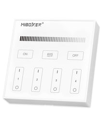 Simplify Your Lighting Control: MiLight Smart Panel Remote Controller - Effortlessly Manage 4 Zones in Stunning Single Color, B1!