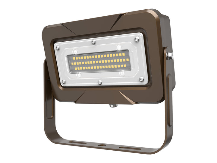 Radiant 20W 5000K 110V Yoke Flood Light - Illuminate Your Outdoors with Captivating Brilliance!