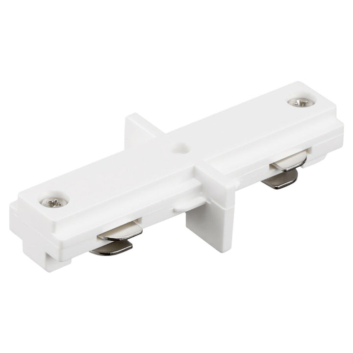 Easy Install H-Type Track I Connector PRO-0333 RZ for Efficient 3-Wire-1 Circuit Setup - Minimize Gaps, UL Certified, White Color - Ideal for Track Lighting Systems!