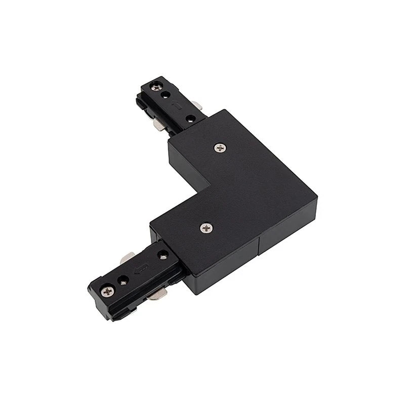 Lumiwell PRO-0335 RZ L Connector (L/R) - H-Type 3-Wire-1 Track Lighting Kit - Black Finish  120 VAC - Ideal for Dry Locations