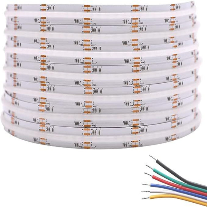 Strip LED COB IP20 RGBCCT - 24V  - 16.4FT 21W/m