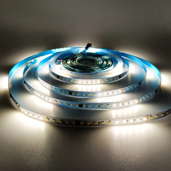 Transform Your Space with the Magic of Illumination: 12V - 16.4FT 8W/m Digital Water Flow Running LED Strip WW - IP20, Enhanced by NewS Technology!