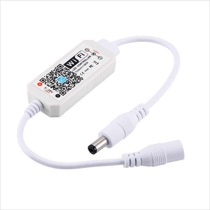 Smart WIFI Single Color LED Controller for Vibrant Strip Lights (5-24V)